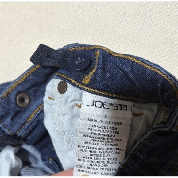 Joes Jean Girls Youth size 5 slim Straight Medium wash adjustable waist - Picture 4 of 9